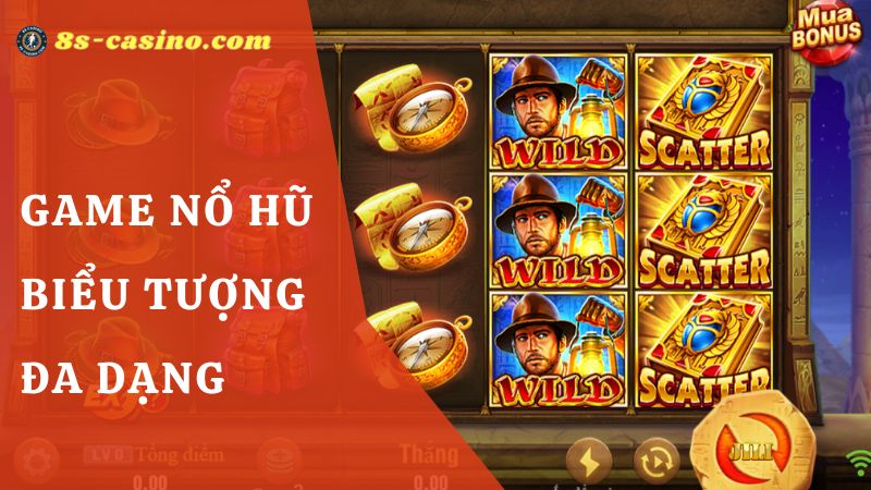 biểu tượng thưởng game nổ hũ