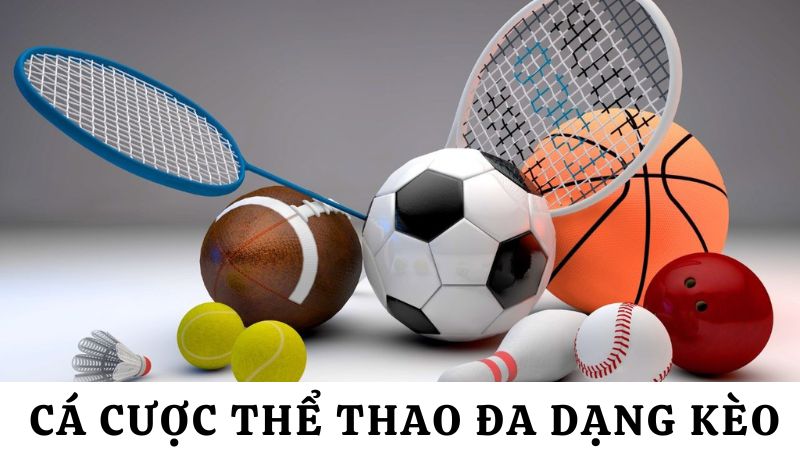 cá cược thể thao đa dạng kèo 